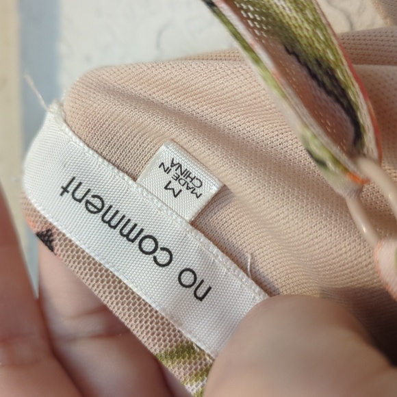 No Comment cream floral print sleeveless v neck maxi dress 📸 - Picture 9 of 9